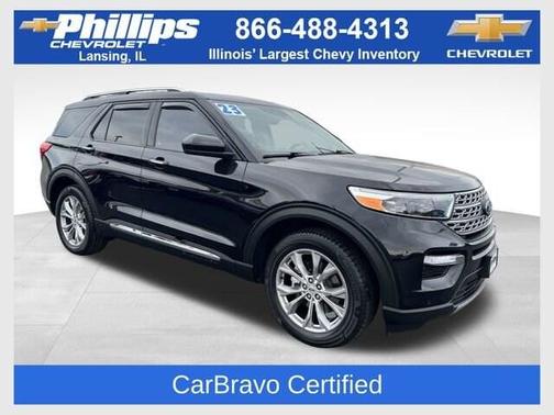 Agate Black Metallic 2023 Ford Explorer Limited
