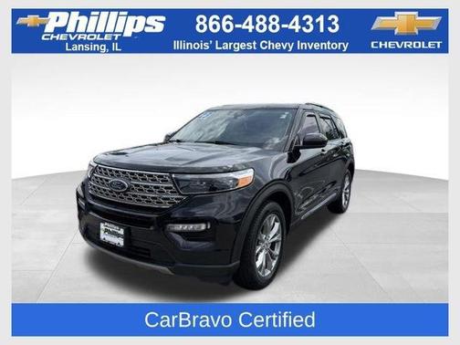 Agate Black Metallic 2023 Ford Explorer Limited