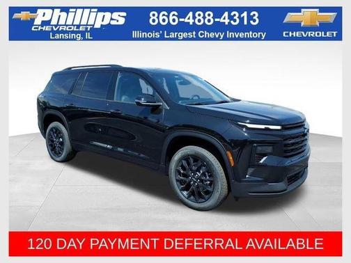 Mosaic Black Metallic 2026 Chevrolet Traverse LT