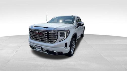 White Frost Tri-Coat 2025 GMC Sierra 1500 Denali