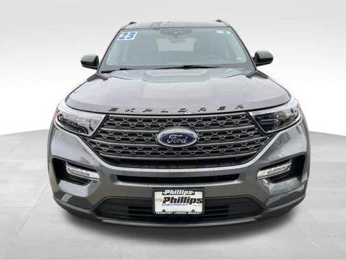 Gray Metallic 2023 Ford Explorer XLT