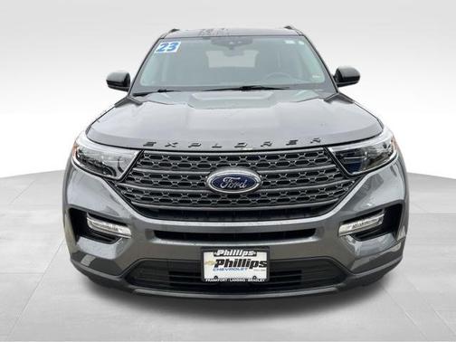 Gray Metallic 2023 Ford Explorer XLT