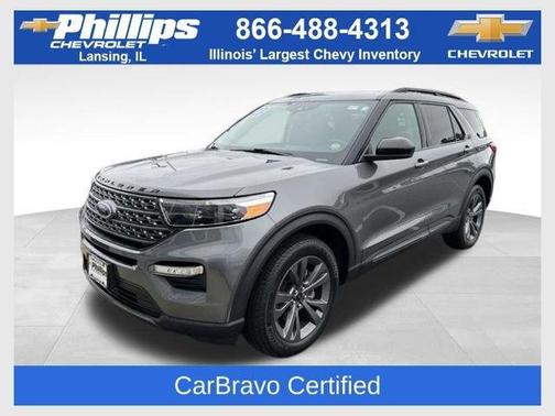 Gray Metallic 2023 Ford Explorer XLT
