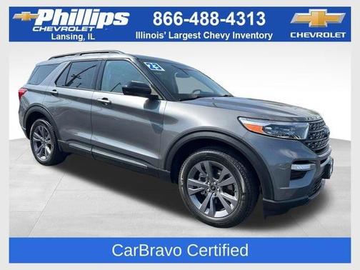 Gray Metallic 2023 Ford Explorer XLT