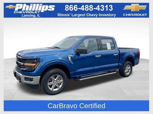 Atlas Blue Metallic 2025 Ford F-150 XLT