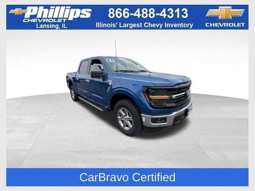Atlas Blue Metallic 2025 Ford F-150 XLT