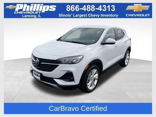 Summit White 2021 Buick Encore GX Preferred