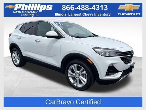 Summit White 2021 Buick Encore GX Preferred