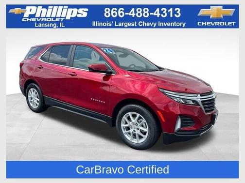 Radiant Red 2024 Chevrolet Equinox LT