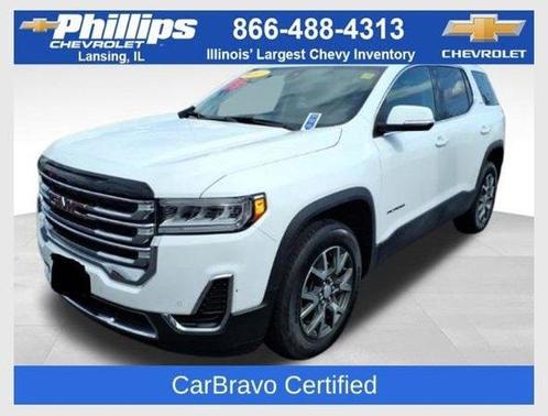 Summit White 2023 GMC Acadia SLE