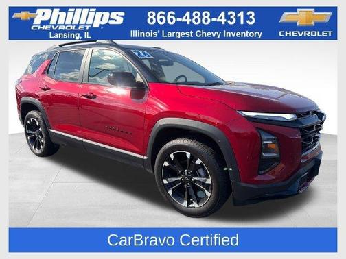 Radiant Red 2026 Chevrolet Equinox RS