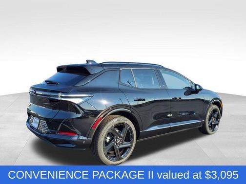 Black 2025 Chevrolet Equinox EV RS