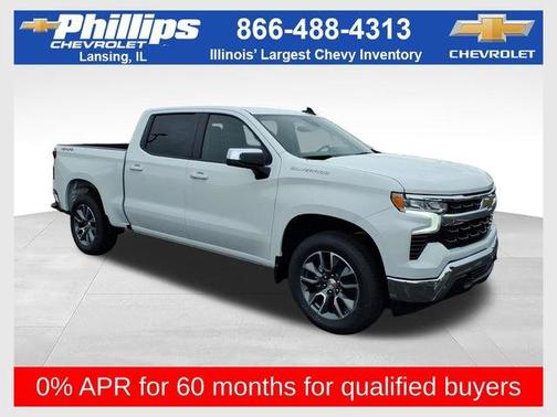 Summit White 2026 Chevrolet Silverado 1500 LT