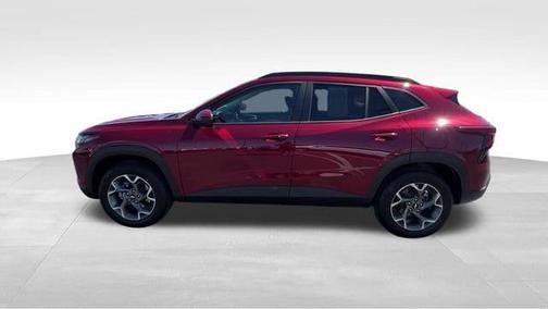Crimson Metallic 2025 Chevrolet Trax LT