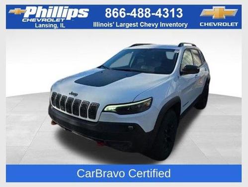 Bright White Clearcoat 2022 Jeep Cherokee Trailhawk