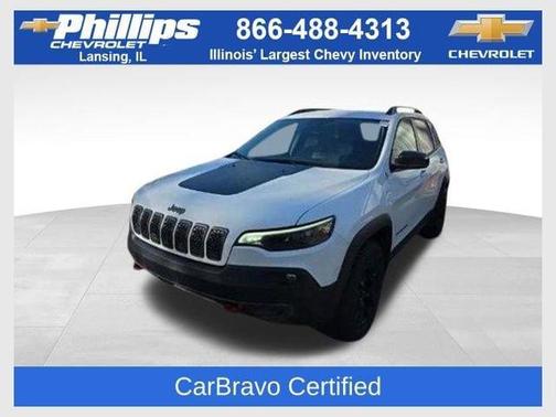 Bright White Clearcoat 2022 Jeep Cherokee Trailhawk