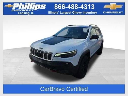 Bright White Clearcoat 2022 Jeep Cherokee Trailhawk