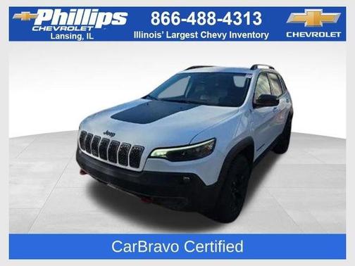 Bright White Clearcoat 2022 Jeep Cherokee Trailhawk