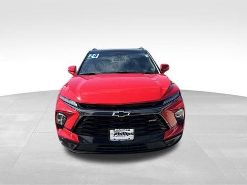 Red 2024 Chevrolet Blazer RS