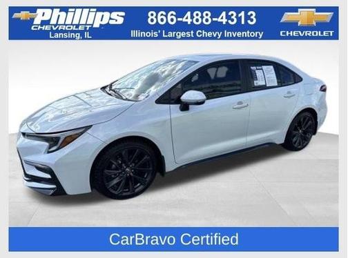 Wind Chill Pearl 2024 Toyota Corolla XSE