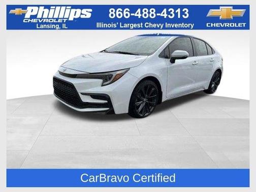 Wind Chill Pearl 2024 Toyota Corolla XSE