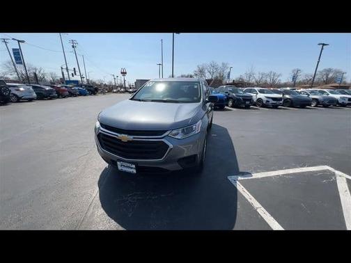 Satin Steel Metallic 2020 Chevrolet Traverse LS