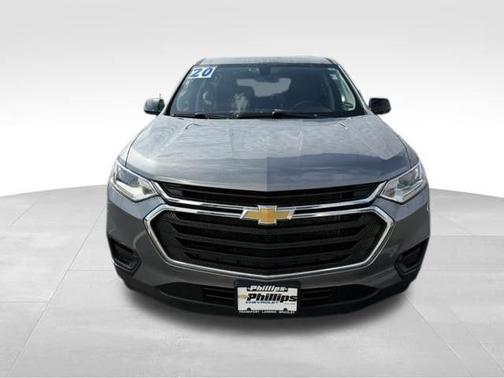 Satin Steel Metallic 2020 Chevrolet Traverse LS