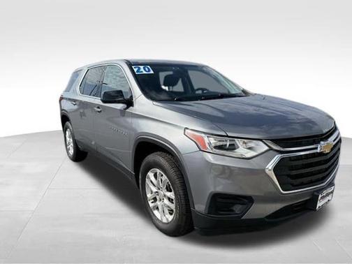 Satin Steel Metallic 2020 Chevrolet Traverse LS