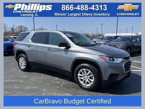 Satin Steel Metallic 2020 Chevrolet Traverse LS