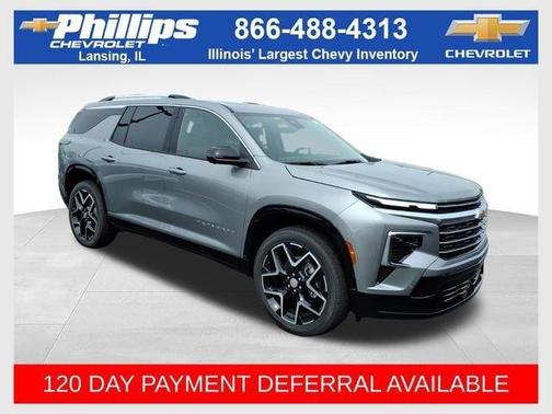 Sterling Gray Metallic 2026 Chevrolet Traverse High Country