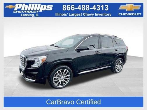 Ebony Twilight Metallic 2022 GMC Terrain Denali