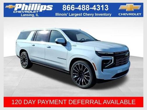 Polar White 2026 Chevrolet Suburban High Country