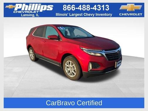 Radiant Red 2024 Chevrolet Equinox LT