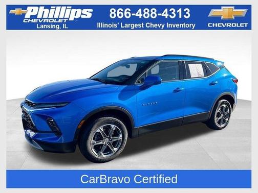 Rip Tide Blue 2024 Chevrolet Blazer LT
