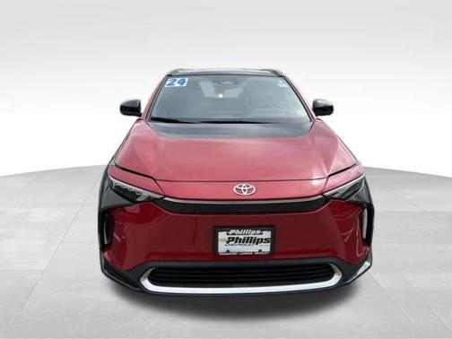 Red 2024 Toyota bZ4X Limited