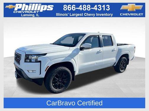 Glacier White 2024 Nissan Frontier SV