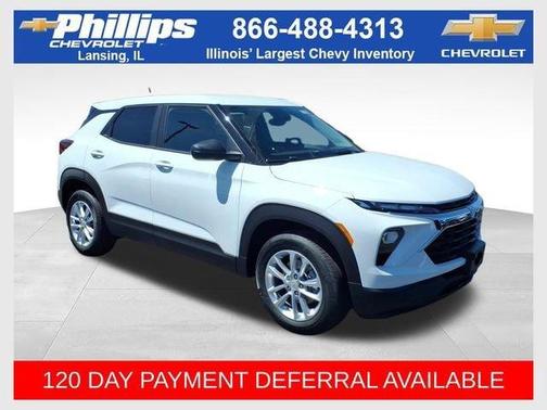 Summit White 2026 Chevrolet Trailblazer LS