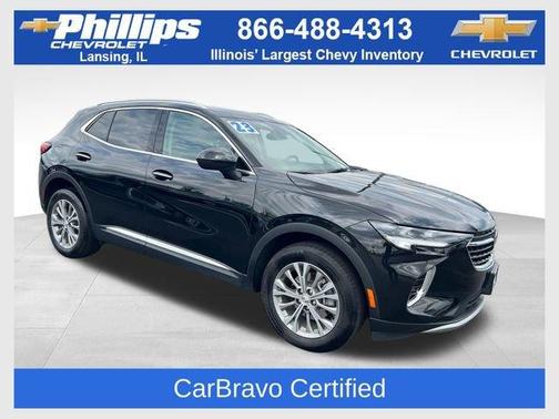 Ebony Twilight Metallic 2023 Buick Envision Preferred