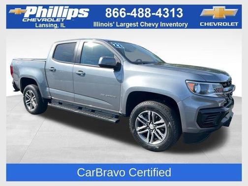 Satin Steel Metallic 2022 Chevrolet Colorado WT