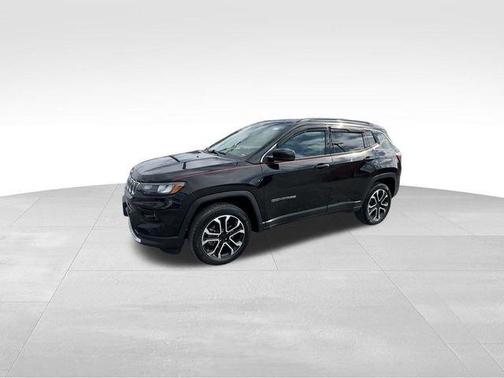 Diamond Black 2022 Jeep Compass Limited