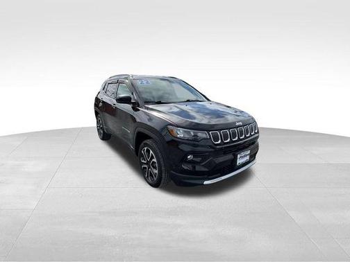 Diamond Black 2022 Jeep Compass Limited