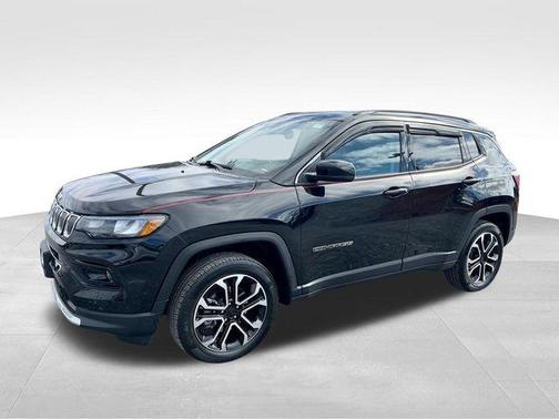 Diamond Black 2022 Jeep Compass Limited