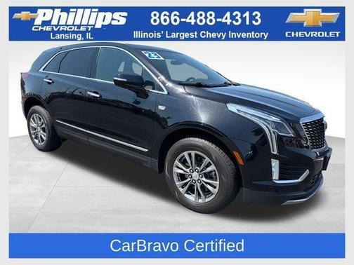 Stellar Black Metallic 2021 Cadillac XT5 Premium Luxury