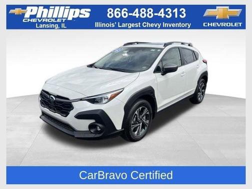 Crystal White Pearl 2024 Subaru Crosstrek Premium