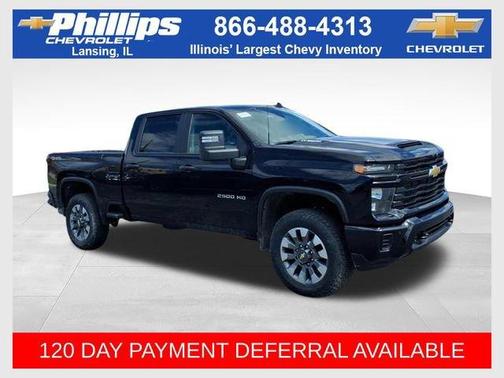 Black 2026 Chevrolet Silverado 2500 Custom