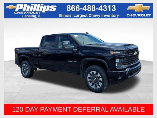 Black 2026 Chevrolet Silverado 2500 Custom