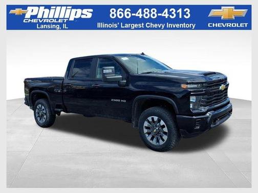 Black 2026 Chevrolet Silverado 2500 Custom