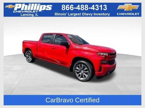 Red 2021 Chevrolet Silverado 1500 RST