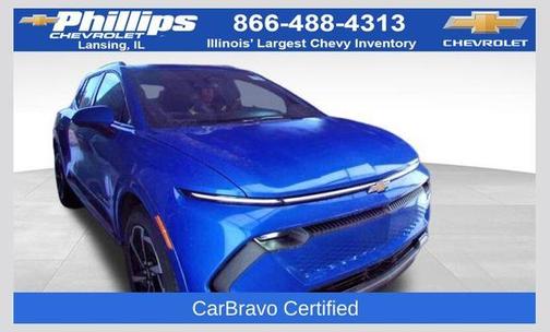 Rip Tide Blue 2024 Chevrolet Equinox EV LT