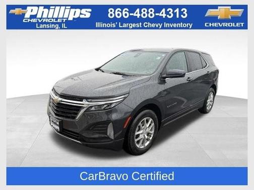 Gray 2022 Chevrolet Equinox 1LT